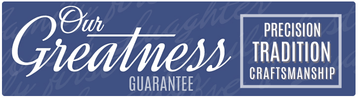 Our greatness guarantee