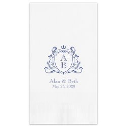 Regal Wedding Guest Towel - Printed