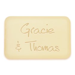 Anthony Personalized Triple Milled French Soap - Engraved