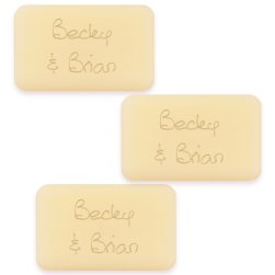 Anthony Personalized Triple Milled French Soap Set of 3 - Engraved