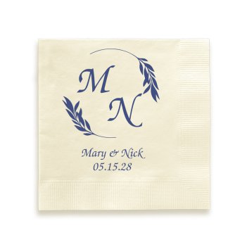 Harvest Wedding Napkin - Printed