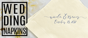 Personalized Wedding Napkins