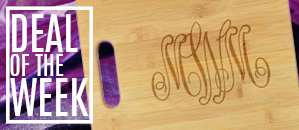 Delavan Monogram Cutting Board